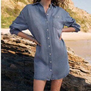 Z Supply Dover Chambray Dress size M